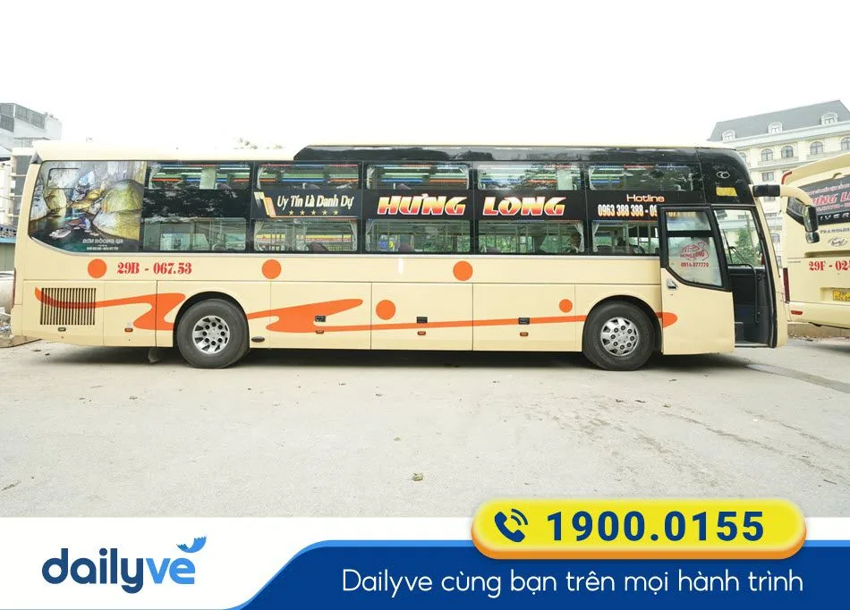 Nhà xe Hưng Long Quảng Bình - Hà Nội