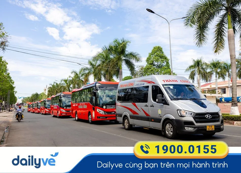 Nhà xe Thành Công tuyến Đồng Xoài đi Vũng Tàu