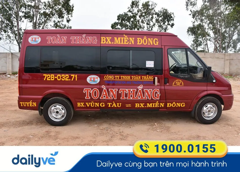 Nhà xe Toàn Thắng Vũng Tàu đi Sài Gòn