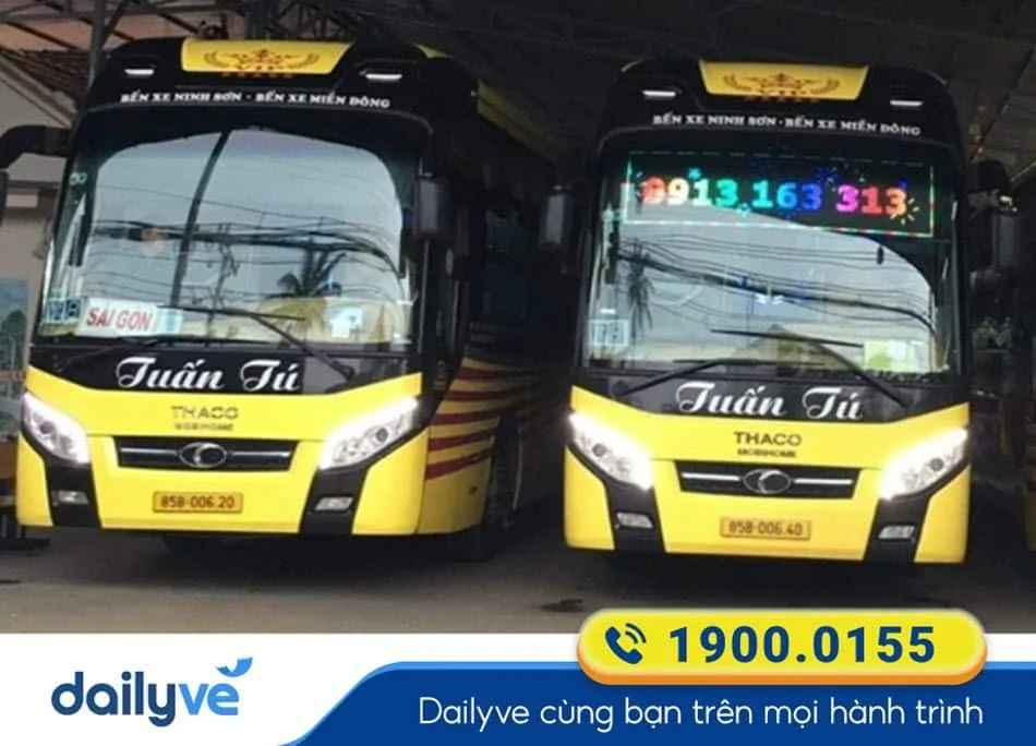 Nhà xe Tuấn Tú từ Phan Thiết đi Thủ Dầu Một