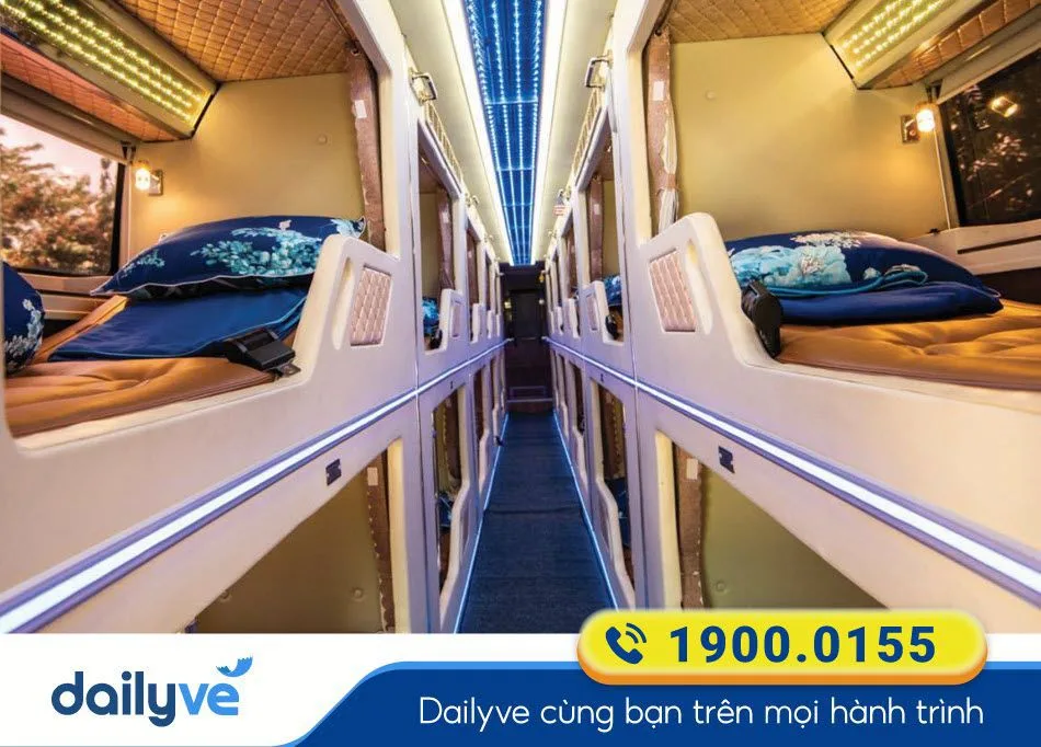Tiện ích xe giường Limousine hiện đại và sang trọng