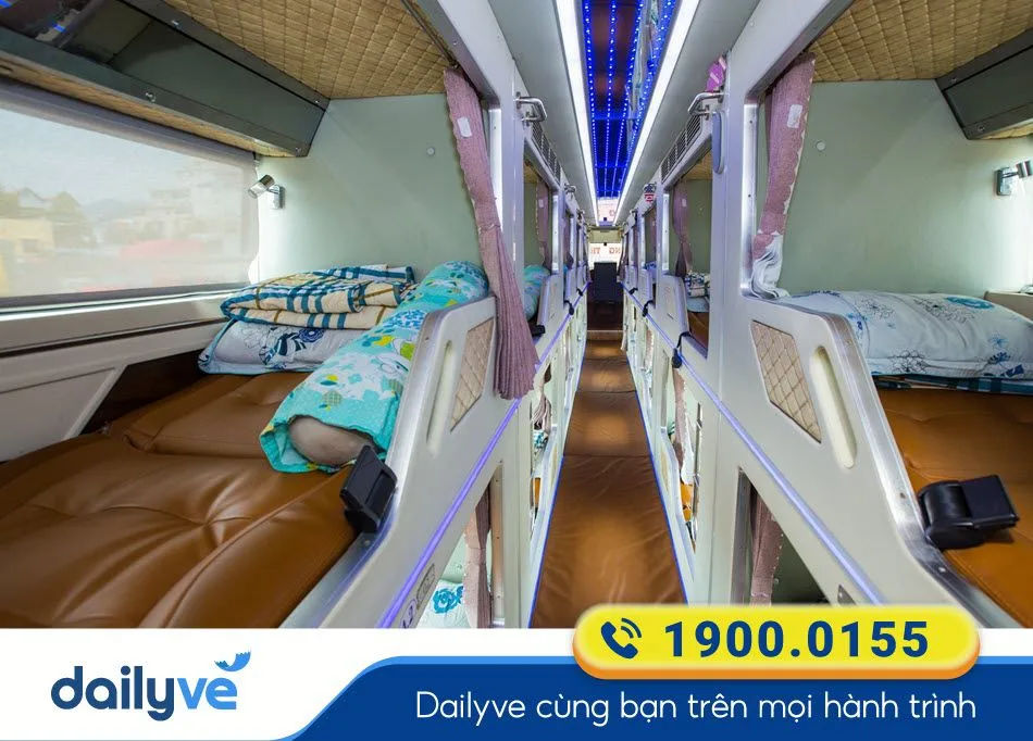 Nội thất xe Limousine 24 phòng của xe Trường Thịnh