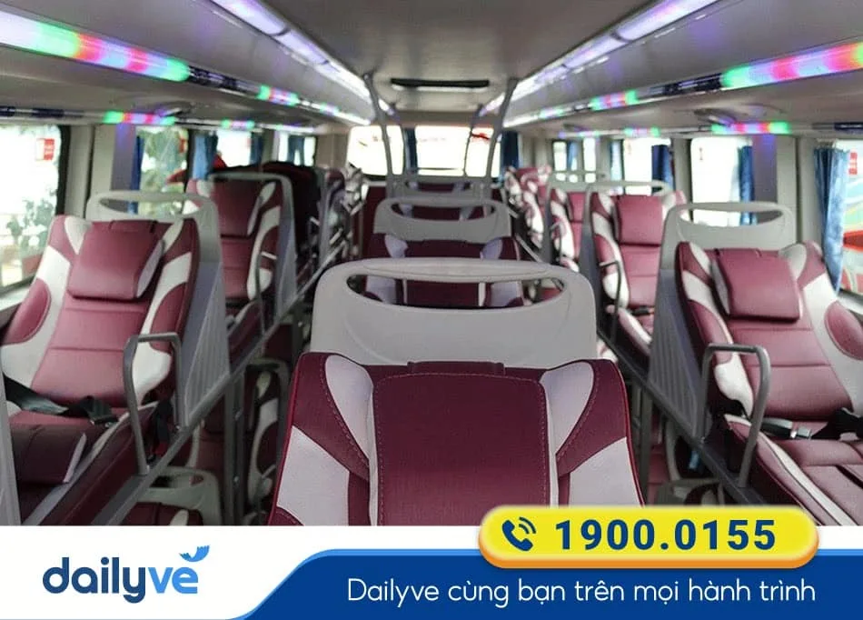 Xe giường nằm 40 chỗ của xe Hùng Cường An Giang