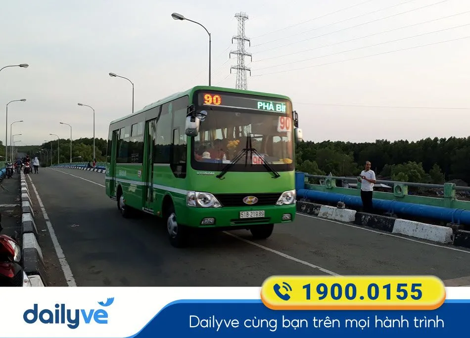 Hướng dẫn di chuyển đến phà Bình Khánh bằng xe buýt