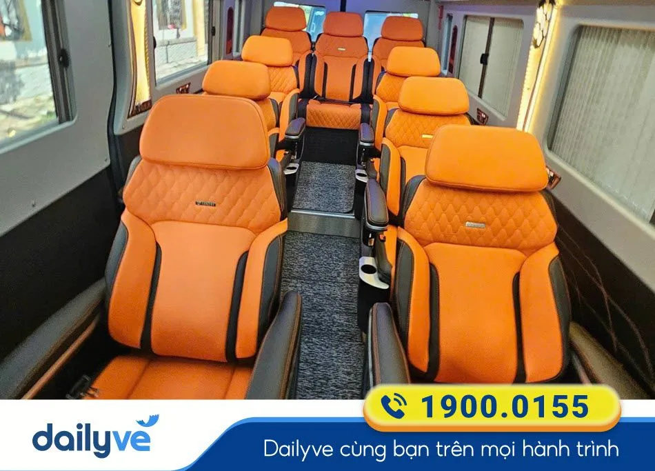 Dòng xe ghế ngồi Limousine với thiết kế hiện đại và thoải mái
