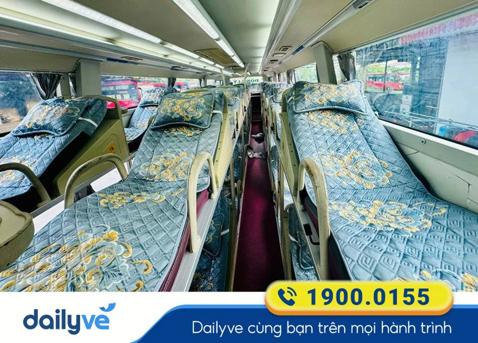 Dòng xe giường nằm thế hệ mới của nhà xe Đông Lý Nông Cống - Thanh Hóa