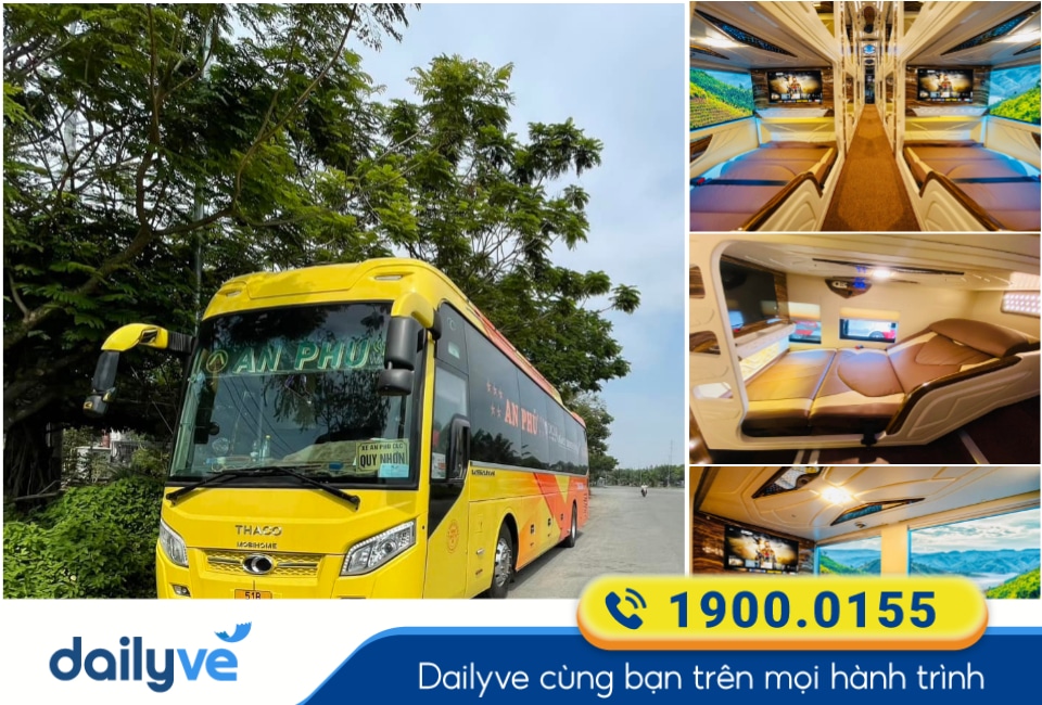 Nhà xe An Phú Buslines tuyến Cam Ranh đi Phú Yên