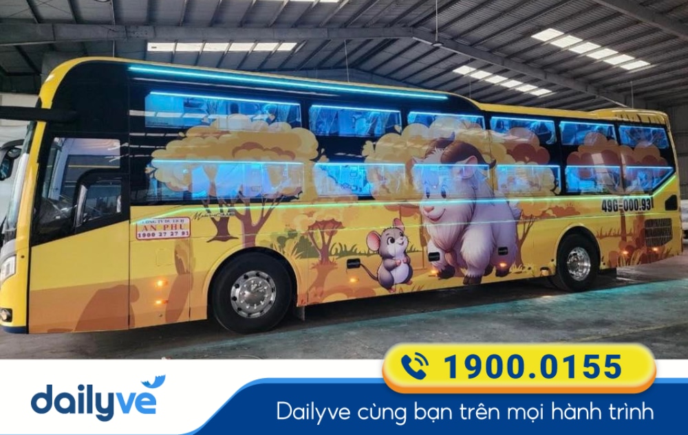 Nhà xe An Phú Travel tuyến Nha Trang Khánh Hòa đi Đà Lạt Lâm Đồng