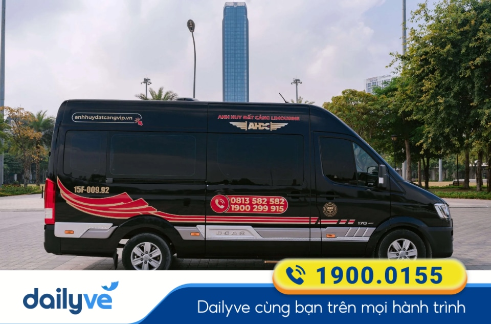 Nhà xe Anh Huy Đất Cảng tuyến Hải Phòng đi Bến xe Giáp Bát