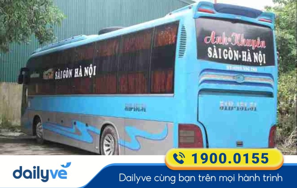 Nhà xe Anh Khuyên tuyến Hà Nội đi Bình Định