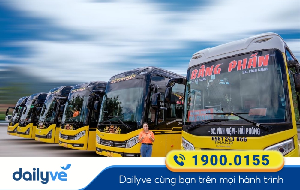 Nhà xe Bằng Phấn từ Bến xe Gia Lâm đi Hà Giang