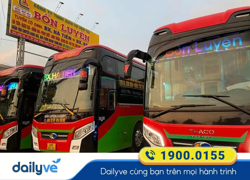 Nhà xe Bốn Luyện từ Cai Lậy đi Sài Gòn