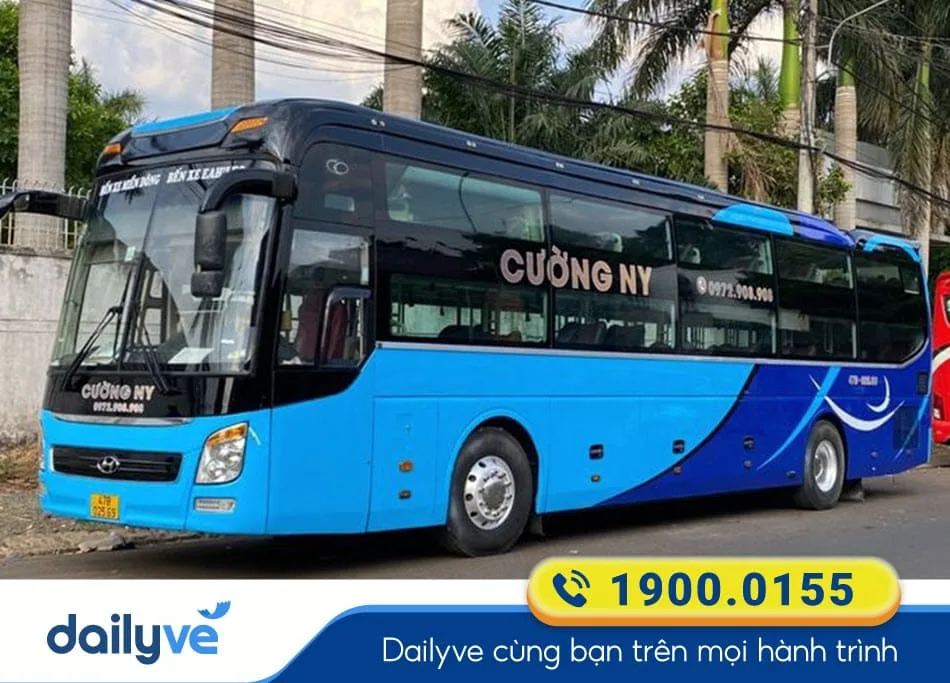 Nhà xe Cường Ny Sài Gòn đi Buôn Hồ