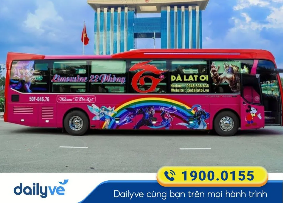 Nhà xe Đà Lạt Ơi Sài Gòn đi Đà Lạt