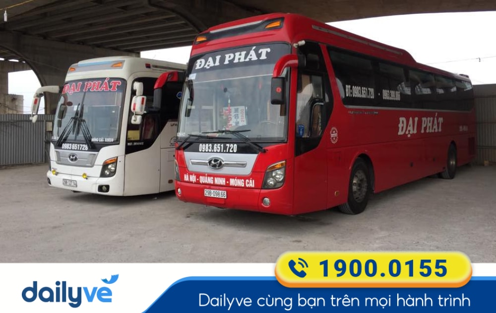 Nhà xe Đại Phát tuyến Hà Nội đi Móng Cái Quảng Ninh