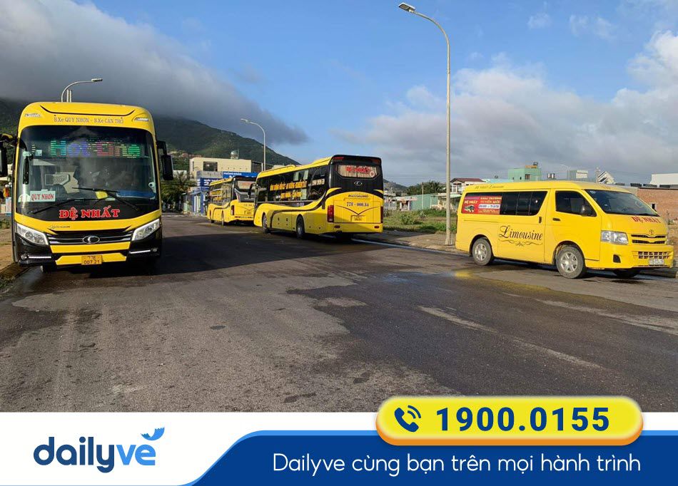 Nhà xe Đệ Nhất về Bình Định từ Sài Gòn