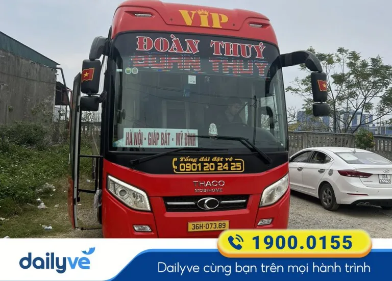 Nhà xe Đoàn Thúy Thanh Hóa đi Hà Nội