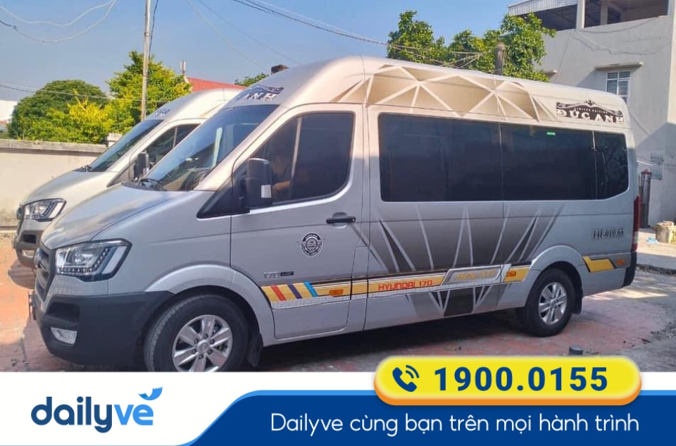 Nhà xe Đức Anh Limousine tuyến Quảng Ninh đi Thái Bình
