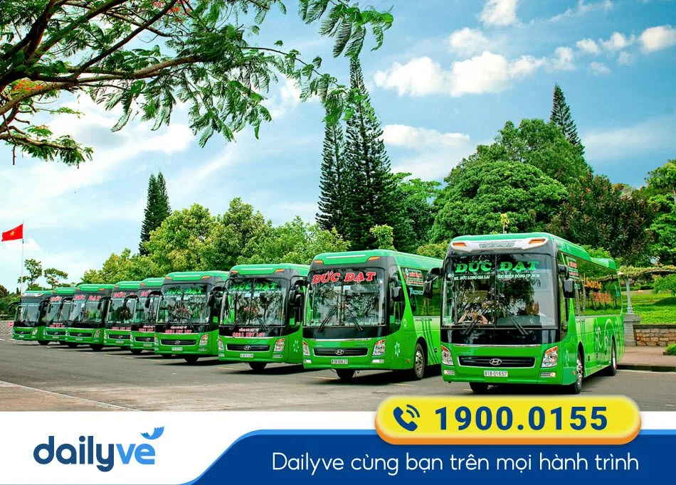 Nhà xe Đức Đạt từ Bến xe Miền Đông đi Gia Lai