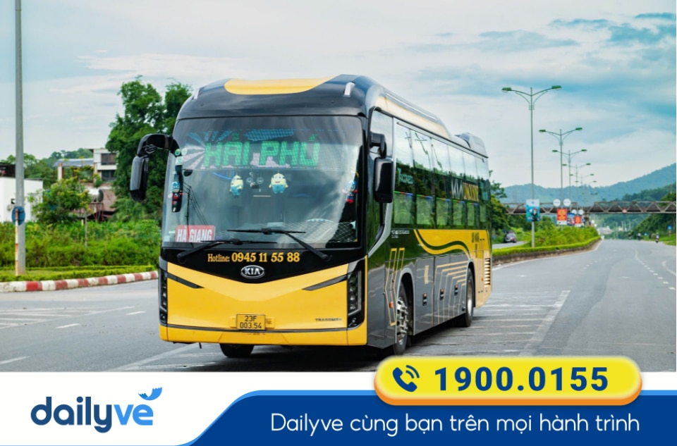 Nhà xe Hải Phú tuyến Nghệ An đi Hà Nội