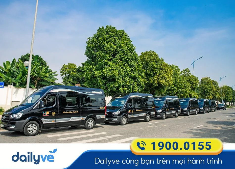 Nhà xe Hoàng Phú Limousine từ Cát Bà đi Hà Nội