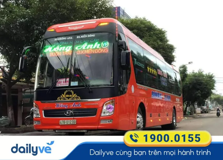 Nhà xe Hồng Anh Sài Gòn đi Đắk Lắk