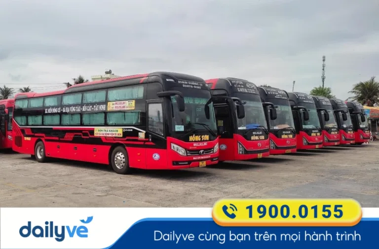 Nhà xe Hồng Sơn (Phú Yên) từ Bình Dương đi La Gi