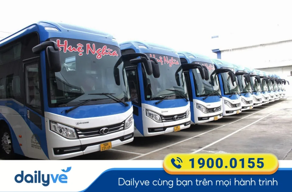 Nhà xe Huệ Nghĩa tuyến An Giang đi Bình Dương
