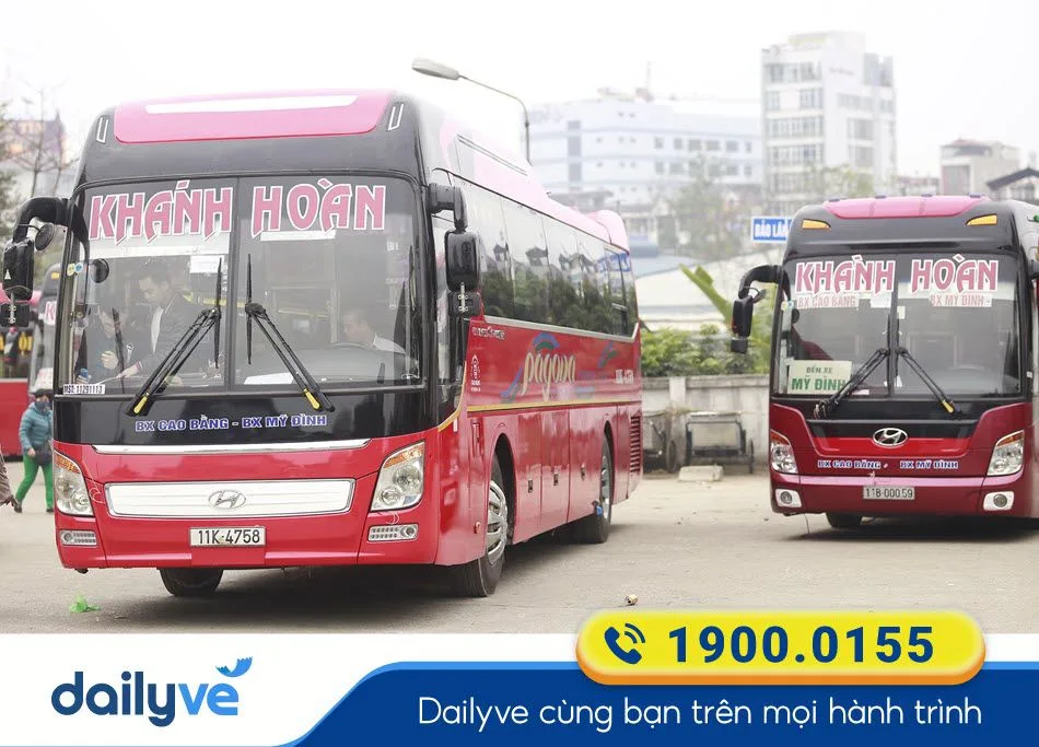Nhà xe Khánh Hoàn Hà Nội đi Cao Bằng