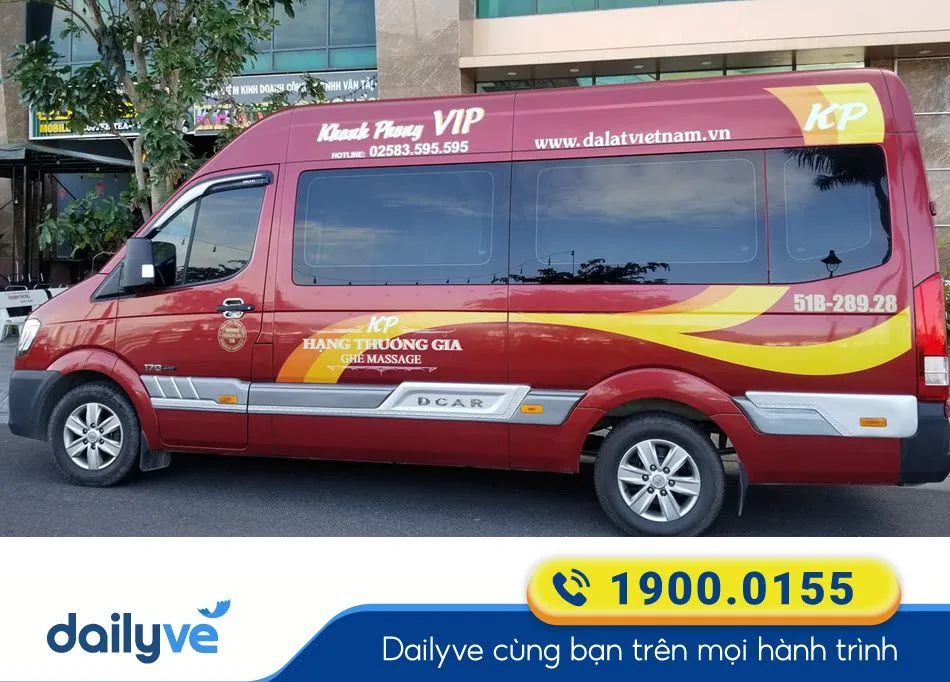 Nhà xe Khanh Phong từ Ninh Hòa đi Đà Lạt
