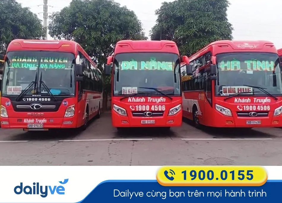 Nhà xe Khánh Truyền từ Hương Sơn đi Đà Nẵng
