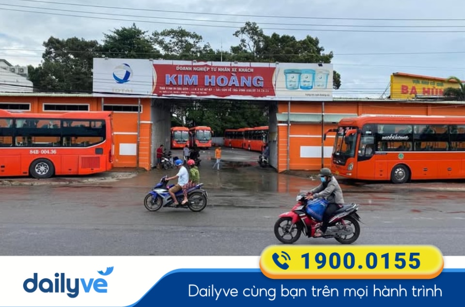 Nhà xe Kim Hoàng tuyến Sài Gòn đi Bến Tre