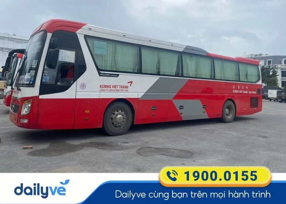 Xe khách Kumho Việt Thanh Hà Nội đi Quảng Ninh