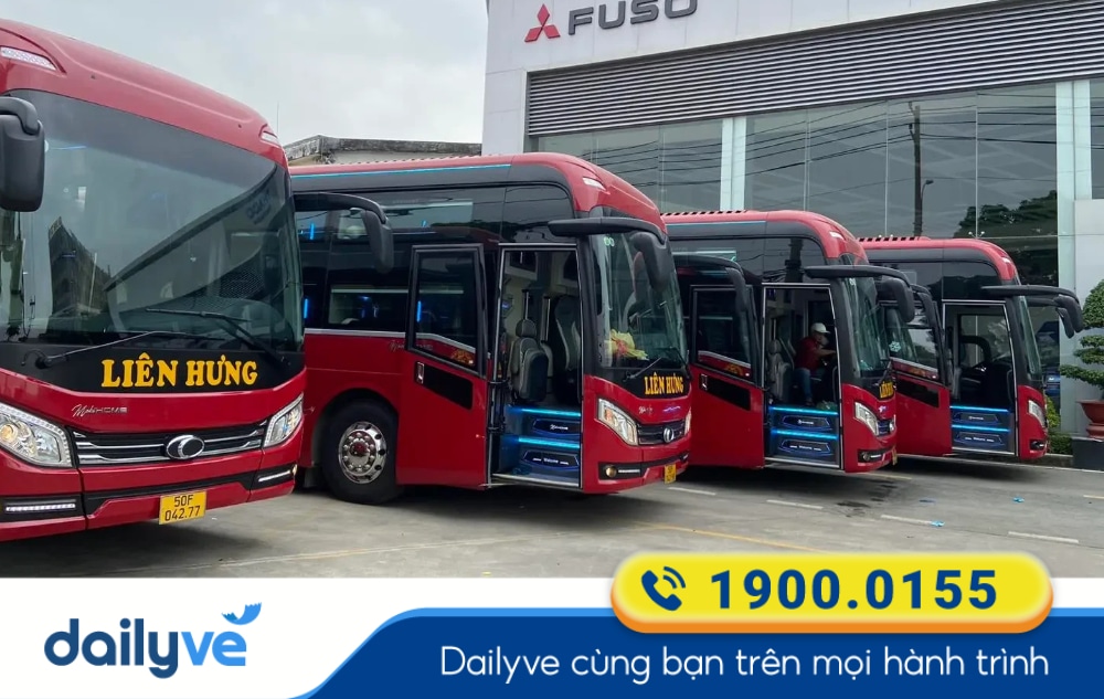 Nhà xe Liên Hưng tuyến Sài Gòn đi Cam Ranh Khánh Hòa
