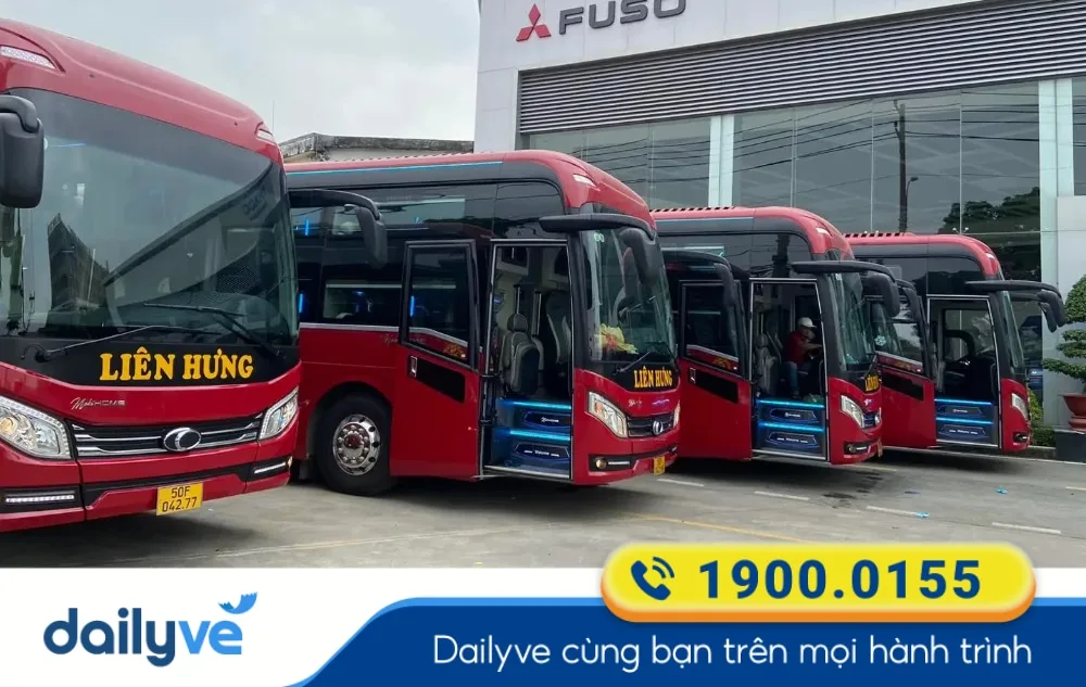 Nhà xe Liên Hưng tuyến Sài Gòn đi Cam Ranh Khánh Hòa