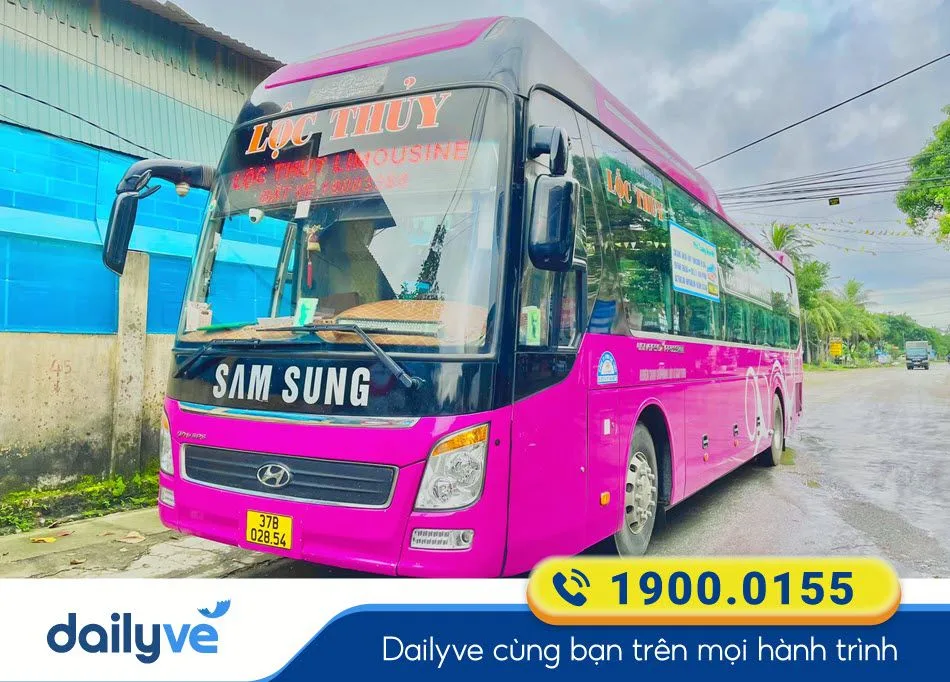 Nhà xe Lộc Thủy từ Nghệ An đi Nha Trang