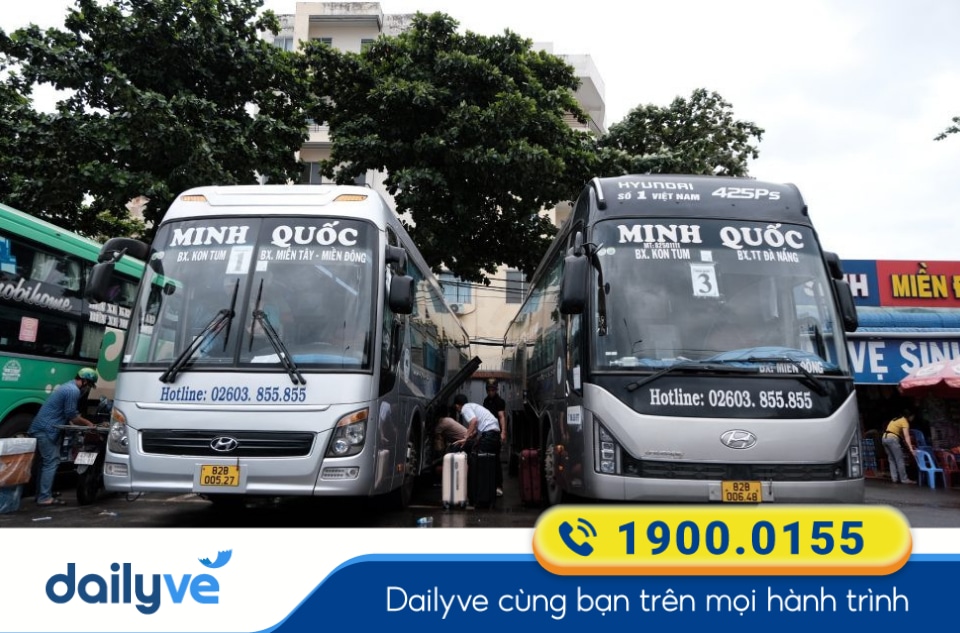 Nhà xe Minh Quốc tuyến Sài Gòn đi Buôn Ma Thuột Đắk Lắk