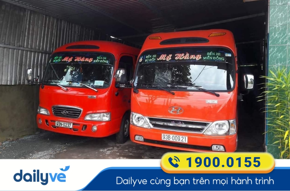 Nhà xe Mỹ Hằng tuyến Sài Gòn đi Bình Phước