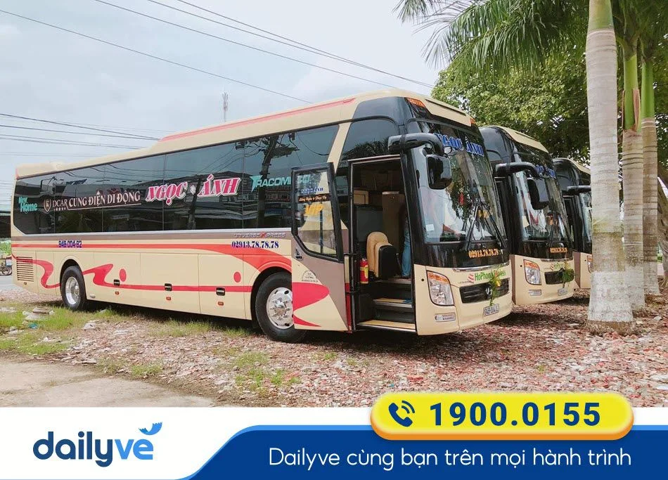 Nhà xe Ngọc Ánh (Sài Gòn) từ Bến xe Miền Đông đi Vĩnh Long