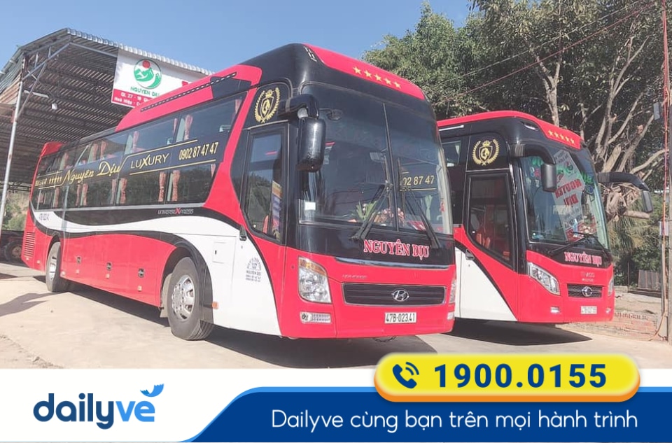 Nhà xe Nguyên Dịu tuyến Sài Gòn đi Buôn Ma Thuột Đắk Lắk
