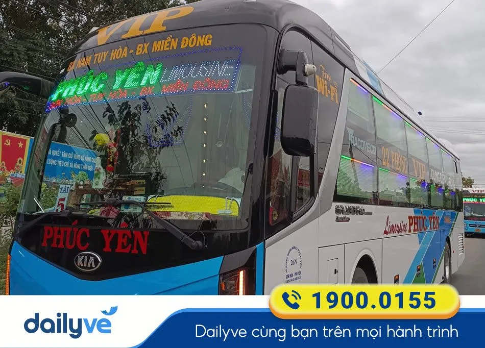 Nhà xe Phúc Yên từ Tây Ninh đi Nha Trang