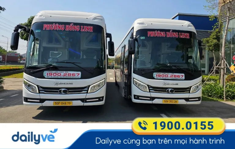 Nhà xe Phương Hồng Linh từ Bình Dương đi Bến Tre
