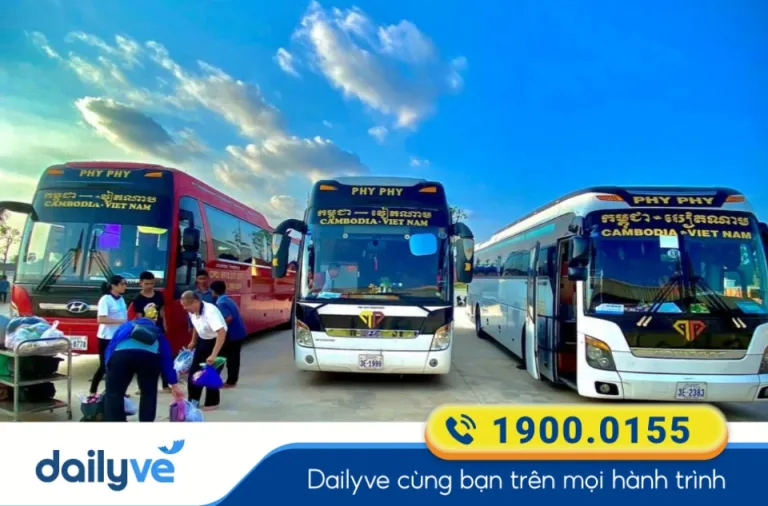 Vé xe khách từ Sài Gòn đi Phnôm Pênh