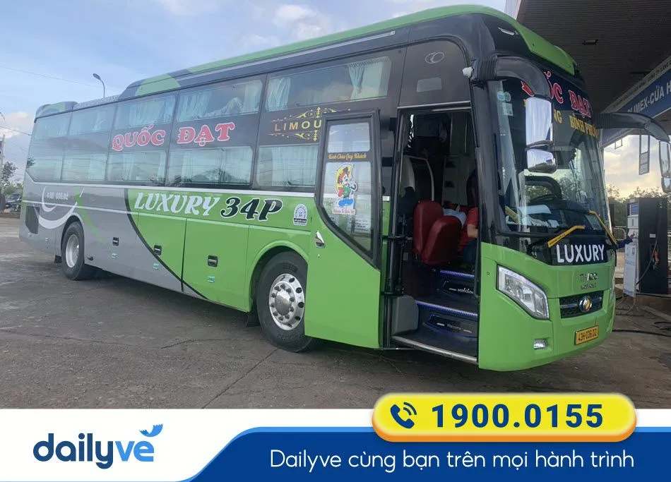 Nhà xe Quốc Đạt từ Gia Nghĩa đi Đà Nẵng