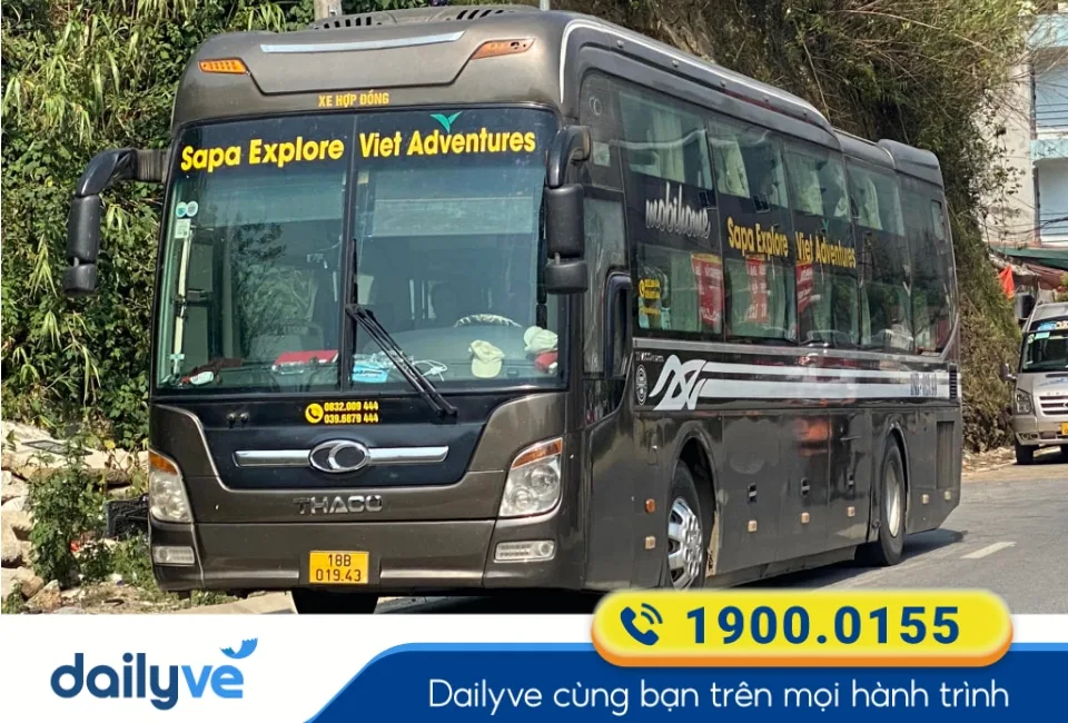 Nhà xe Sapa Explore từ Lào Cai đi Sân bay Nội Bài