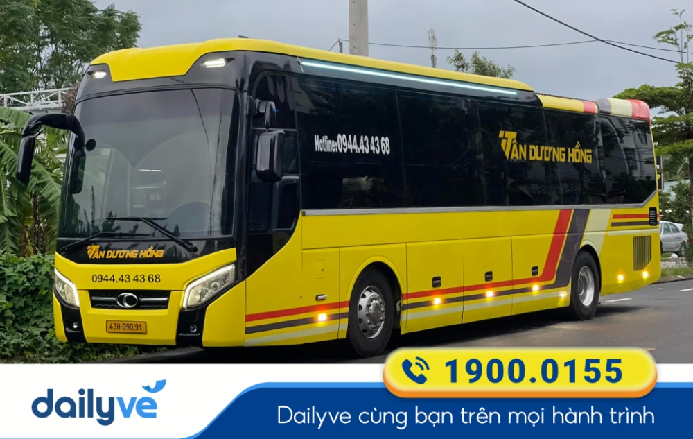 Nhà xe Tân Dương Hồng tuyến Quy Nhơn Bình Định đi Đà Nẵng
