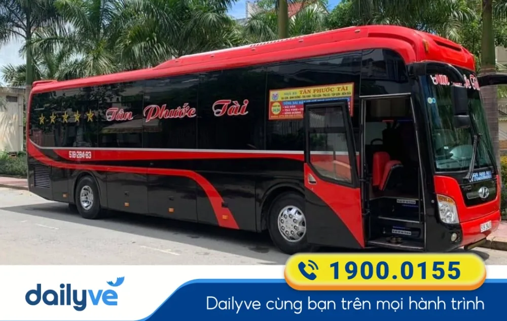 Nhà xe Tân Phước Tài từ Bến Tre đi Thuận An