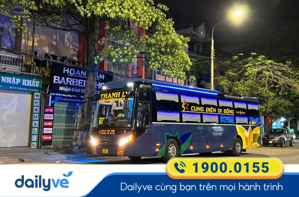 Nhà xe Thanh Ly tuyến Hà Nội đi Cao Bằng