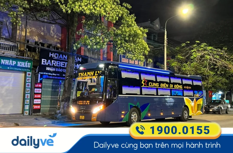 Nhà xe Thanh Ly tuyến Hà Nội đi Cao Bằng