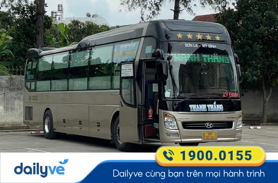Nhà xe Thanh Thắng tuyến Hà Nội đi Mộc Châu Sơn La